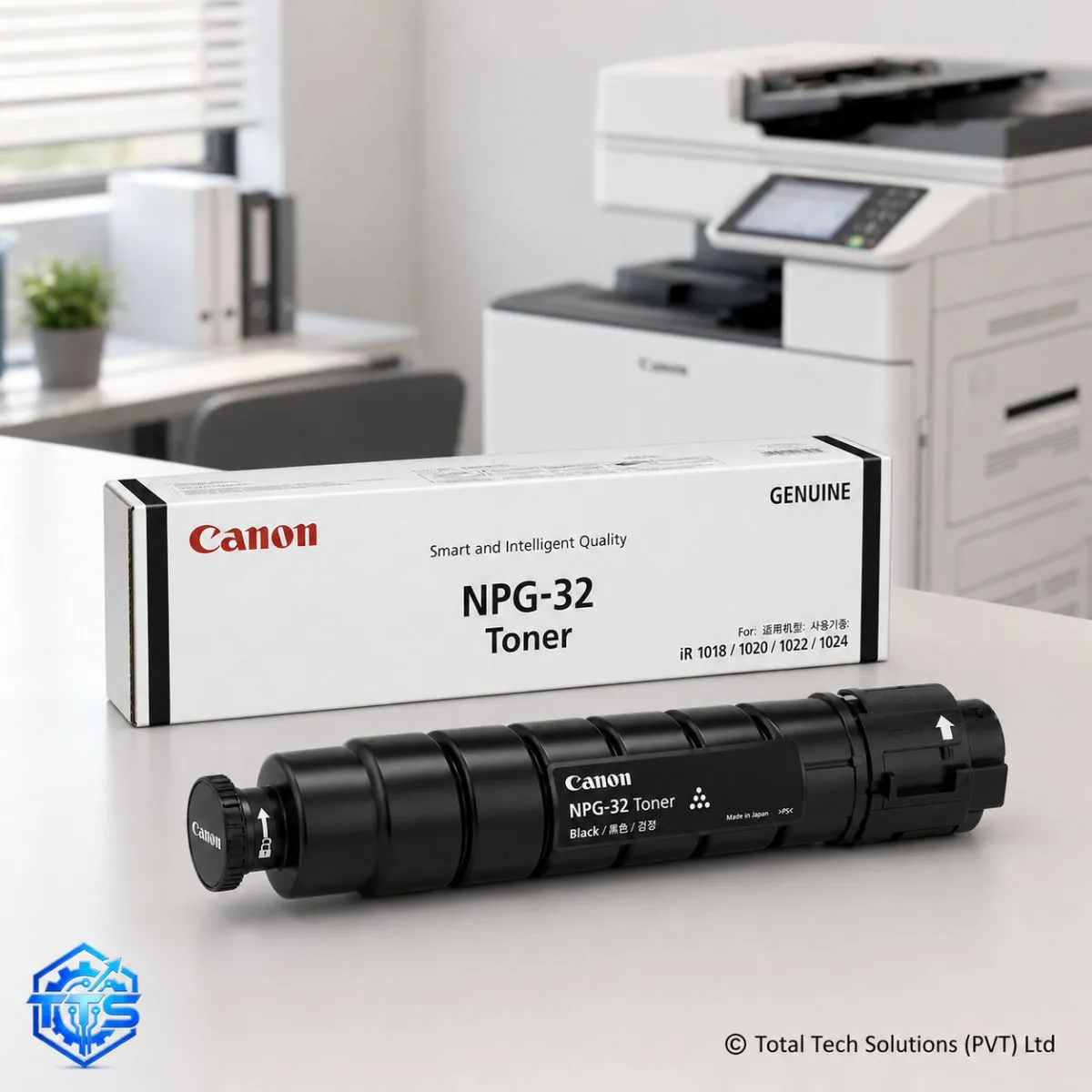 Canon NPG-32 Original Black Toner Cartridge for imageRUNNER 1018, 1020, 1022 and 1024, image 3
