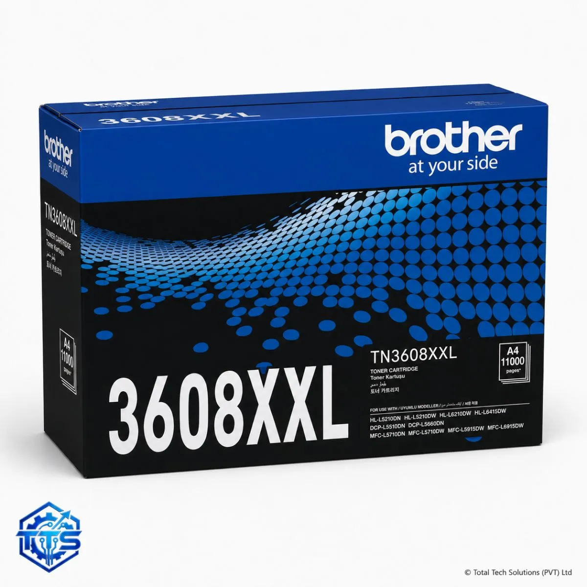 Brother TN3608XXL High Yield Black Toner Cartridge, image 4