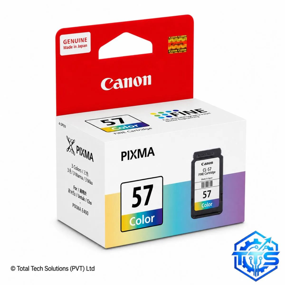 Canon PIXMA CL-57 Tri-Color Original FINE Ink Cartridge