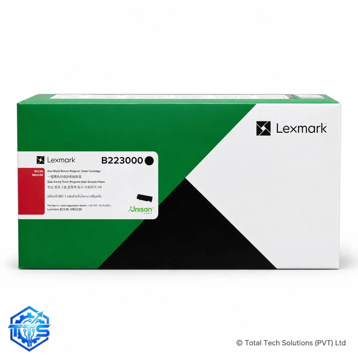 Lexmark B223000 Black Original Toner Cartridge for B2236
