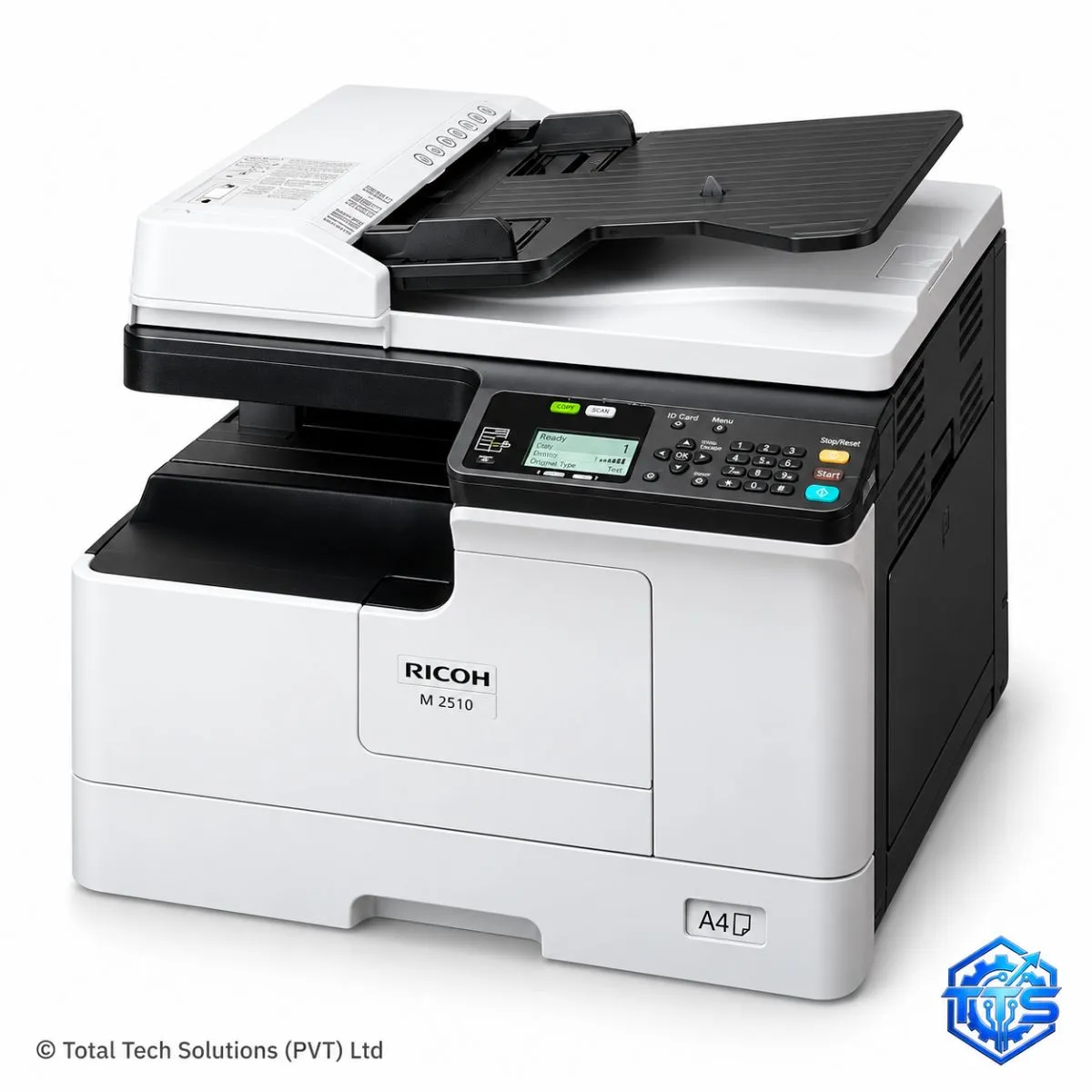 Ricoh M 2510 A3 Monochrome Multifunction Copier Printer - Print / Copy / Scan / Optional Duplex, image 3
