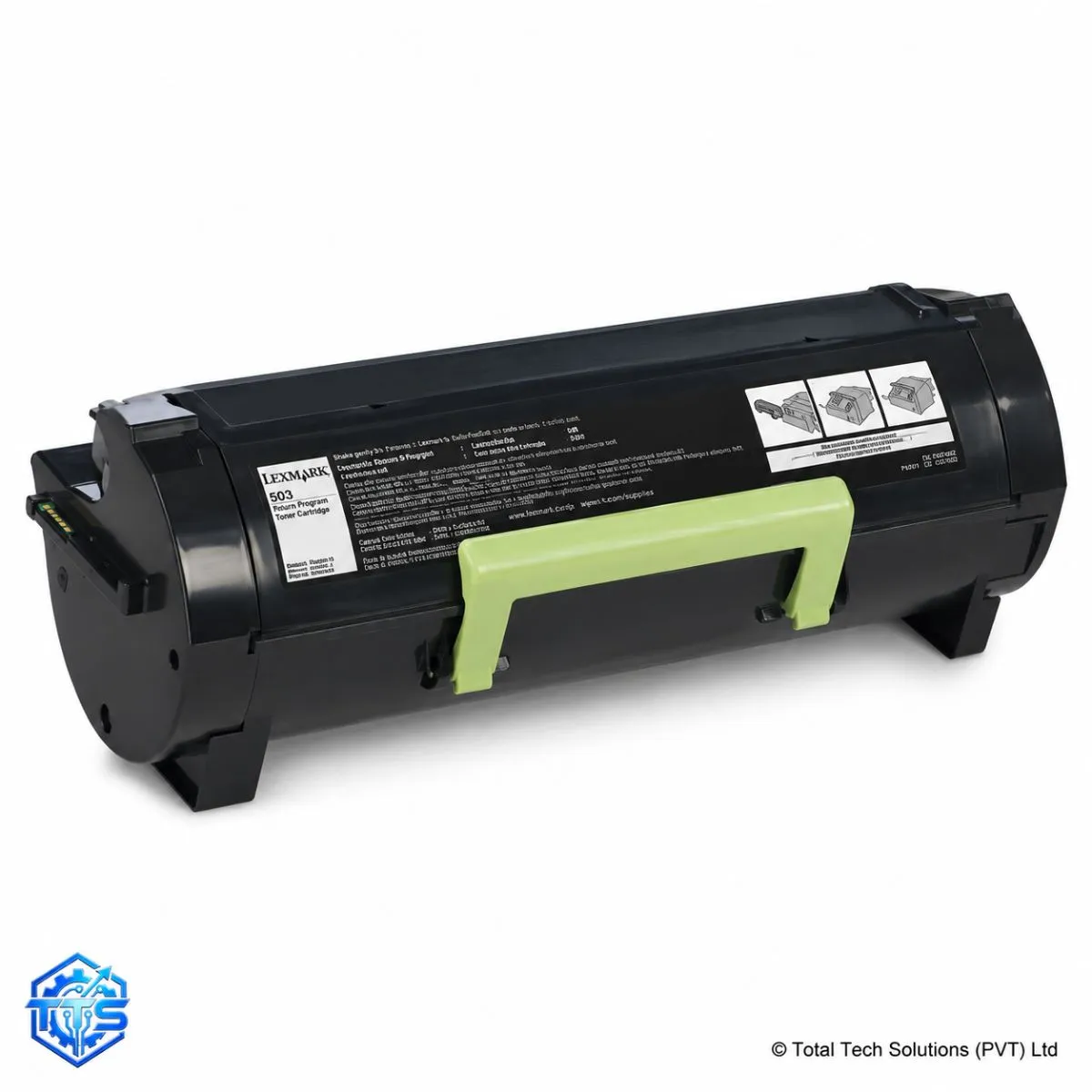 Lexmark 503 Standard Yield Black Toner Cartridge, image 3