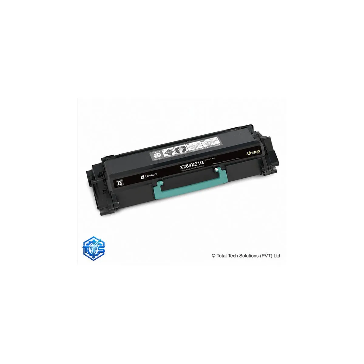 Lexmark X264, X363, X364 Black High-Yield Toner Cartridge, image 3