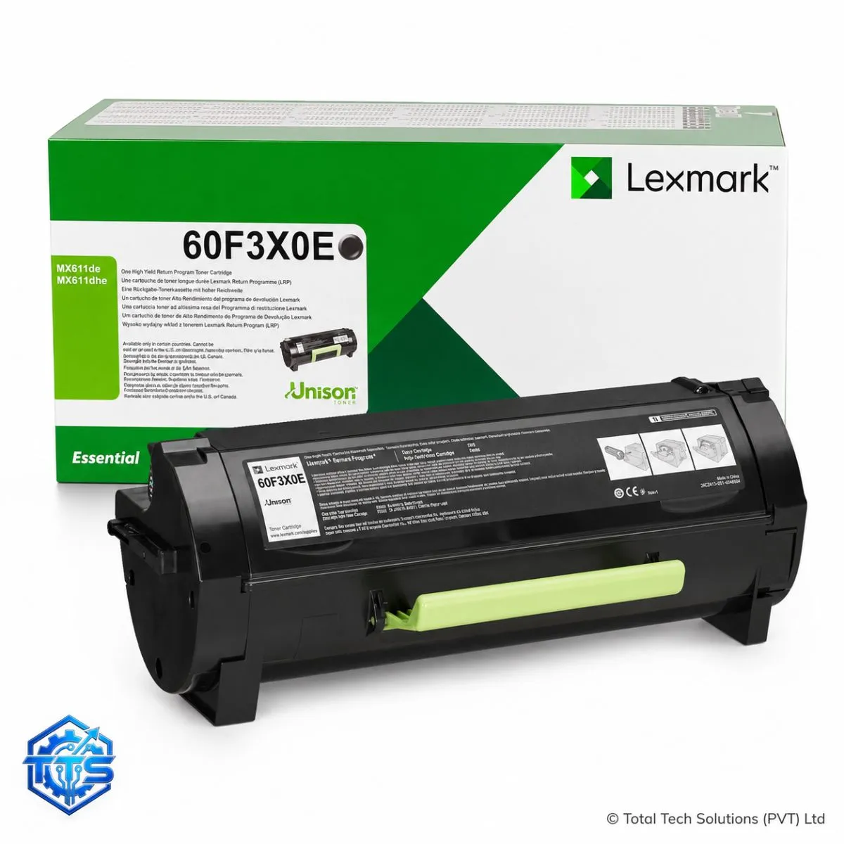 Lexmark 603XE Extra High Yield Black Toner Cartridge, image 2