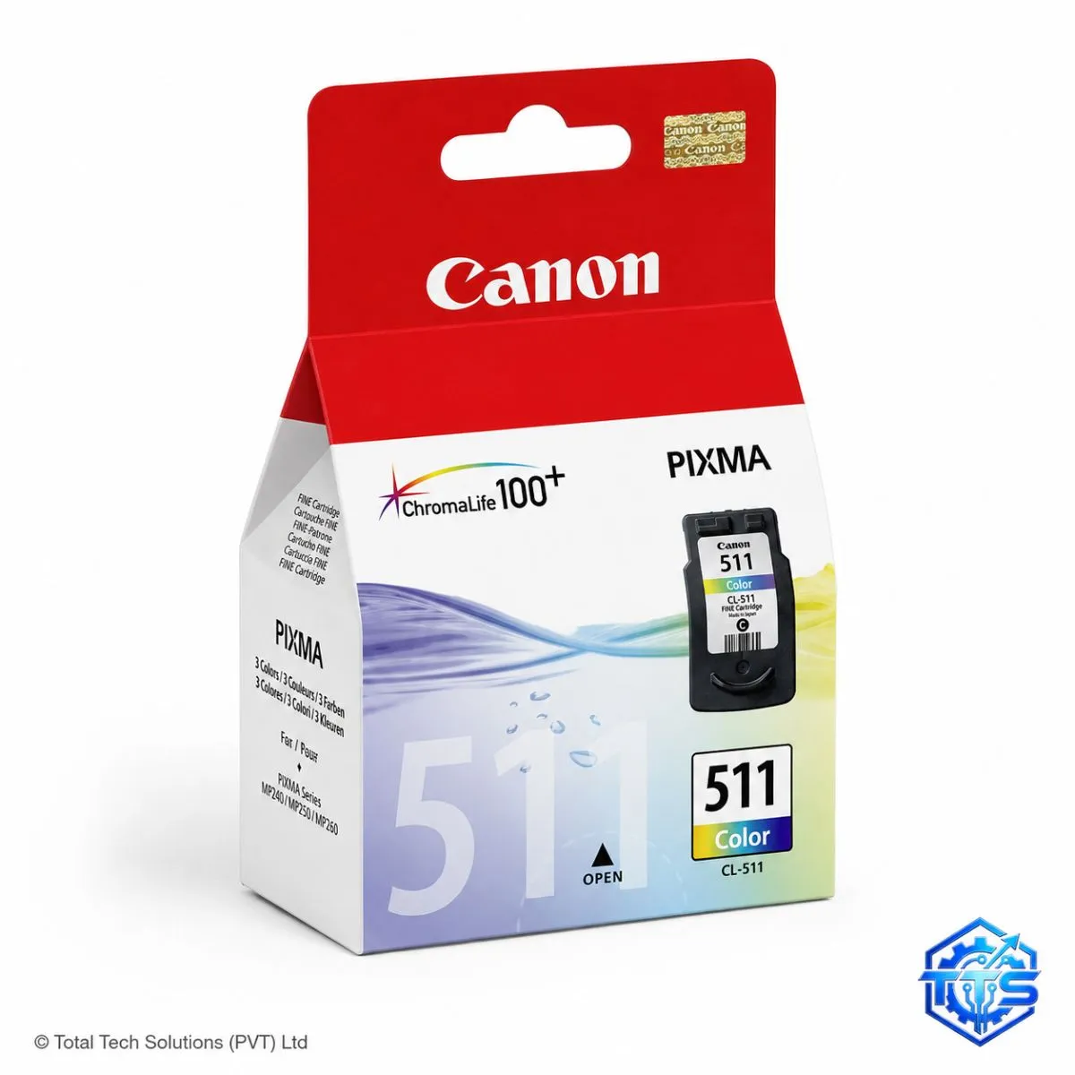 Canon CL-41 Colour Original FINE Ink Cartridge, image 3