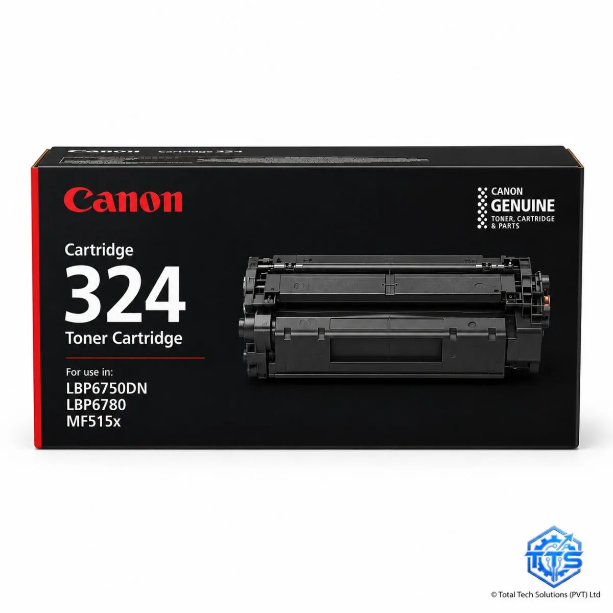 Canon Cartridge 324 Black Genuine Toner Cartridge, image 2