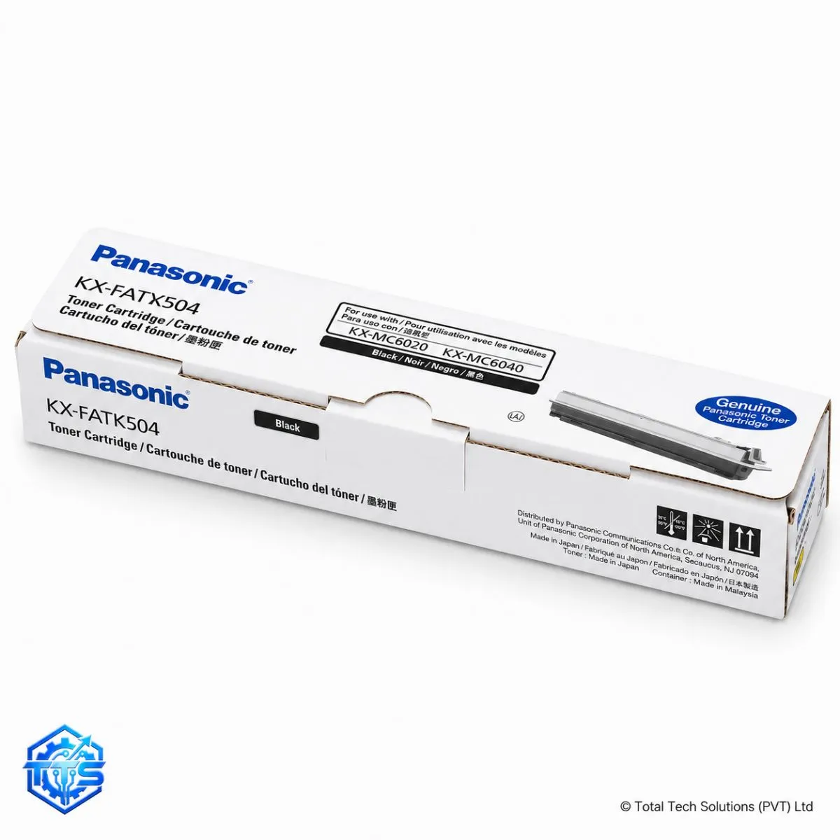 Panasonic KX-FATK504 Original Black Toner Cartridge for MC6020/MC6040