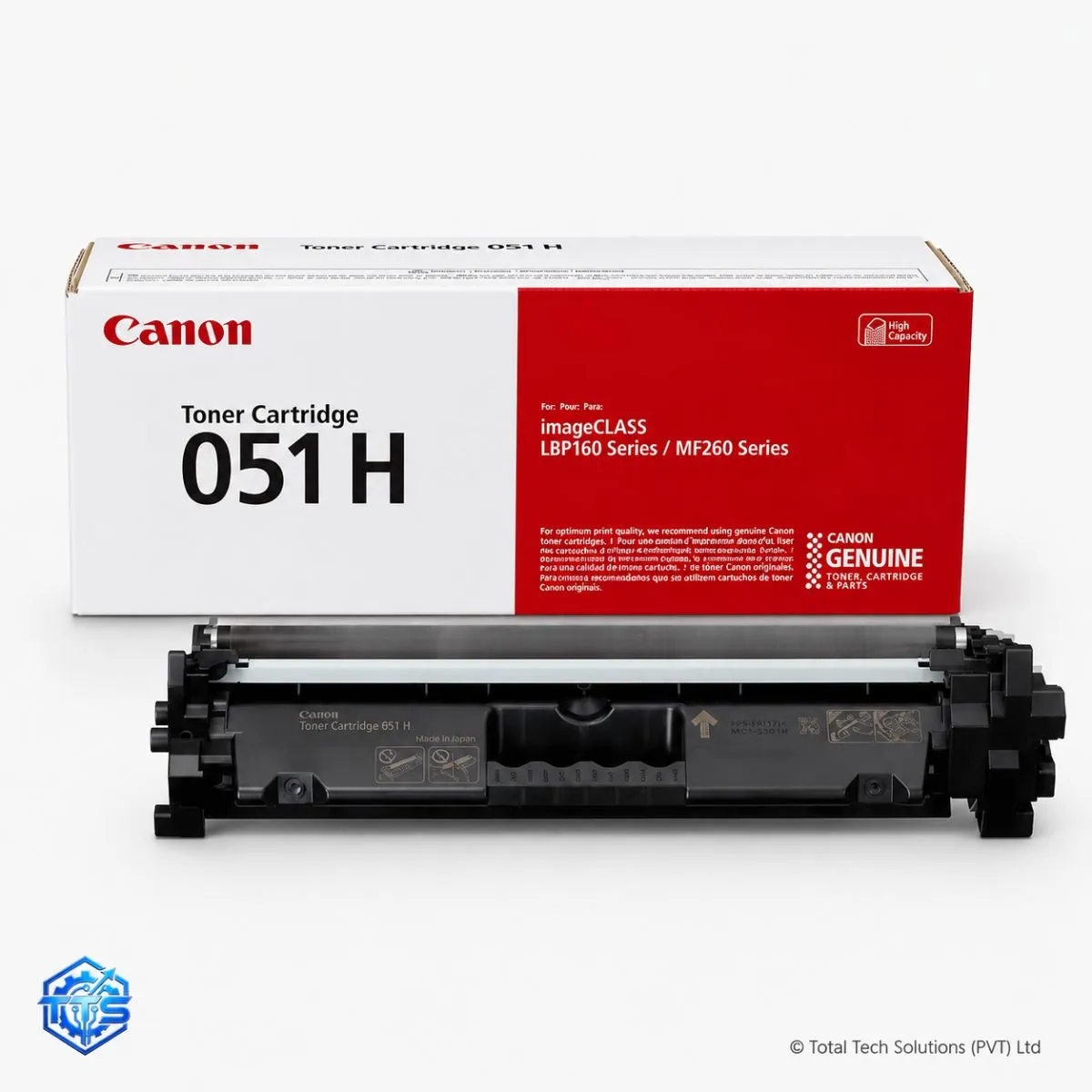 Canon 051H Black Original High-Capacity Toner Cartridge