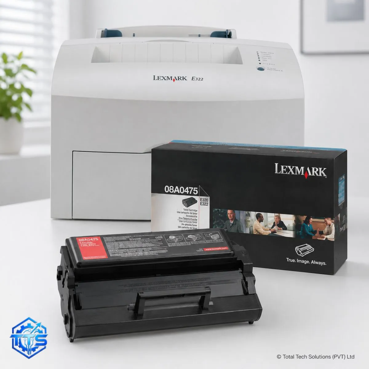 Lexmark E320, E322 Black Original Toner Cartridge, image 4