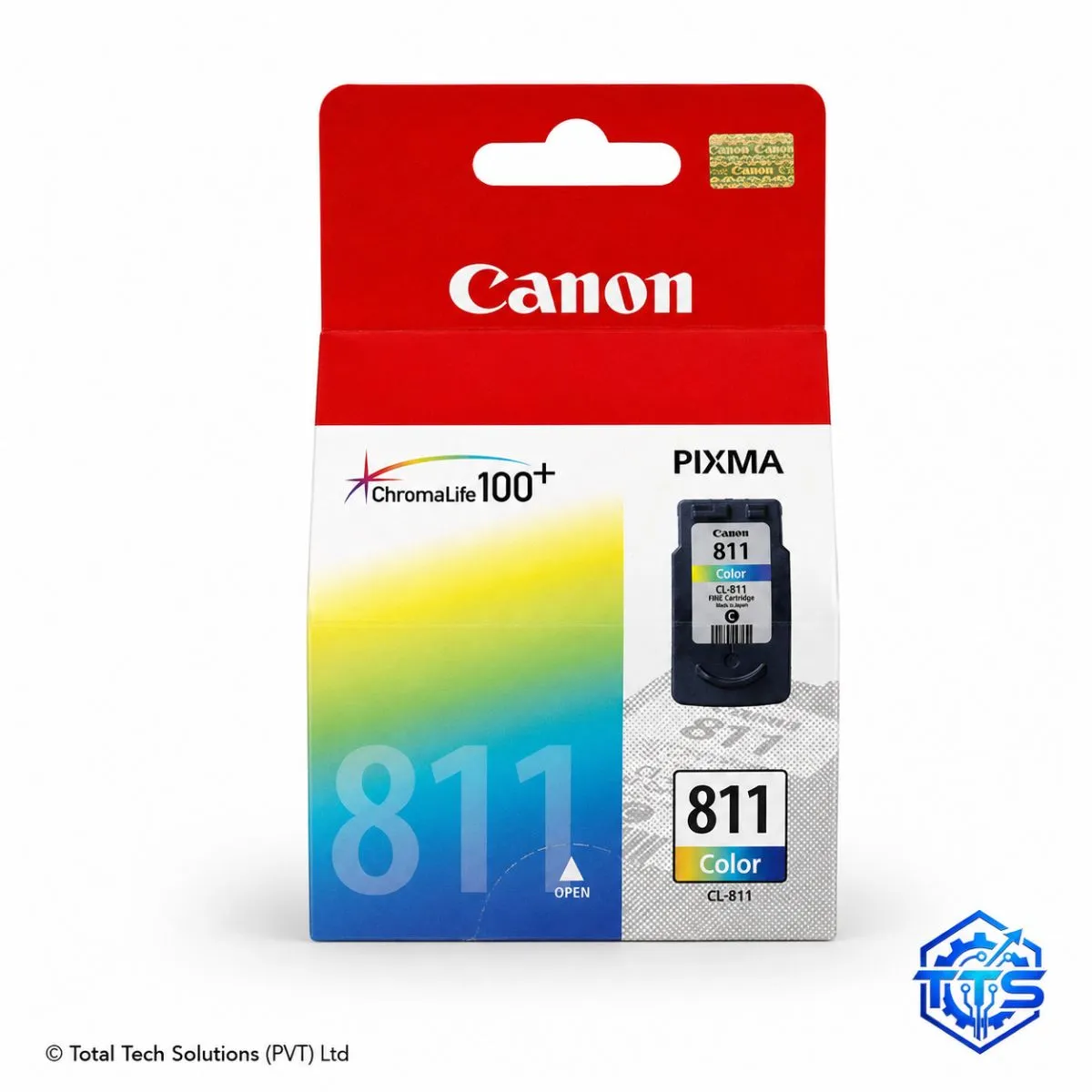 Canon CL-811 Tri-Color Original FINE Ink Cartridge, image 3
