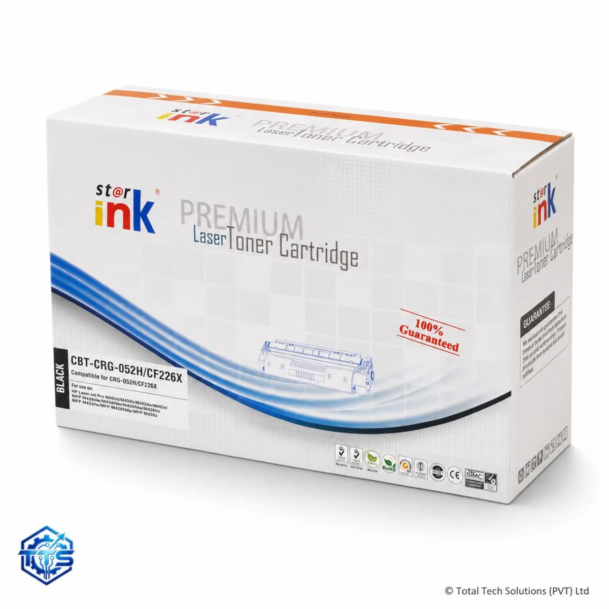 Starink 052H Compatible High-Yield Black Toner Cartridge for Canon 052, image 3