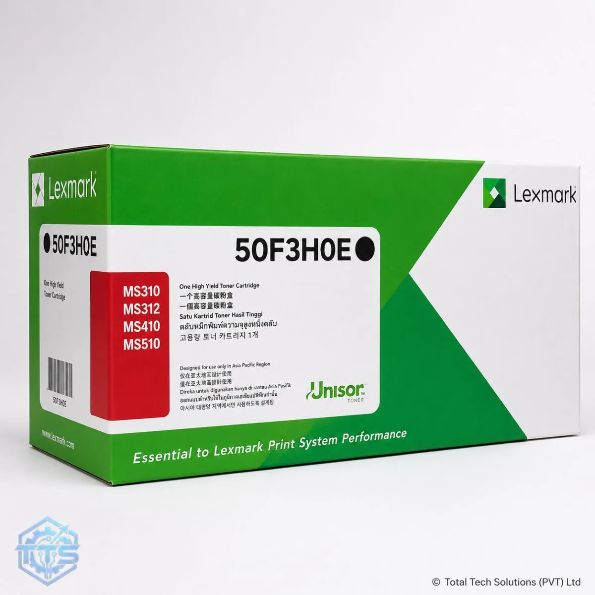 Lexmark 503HE High Yield Black Toner Cartridge