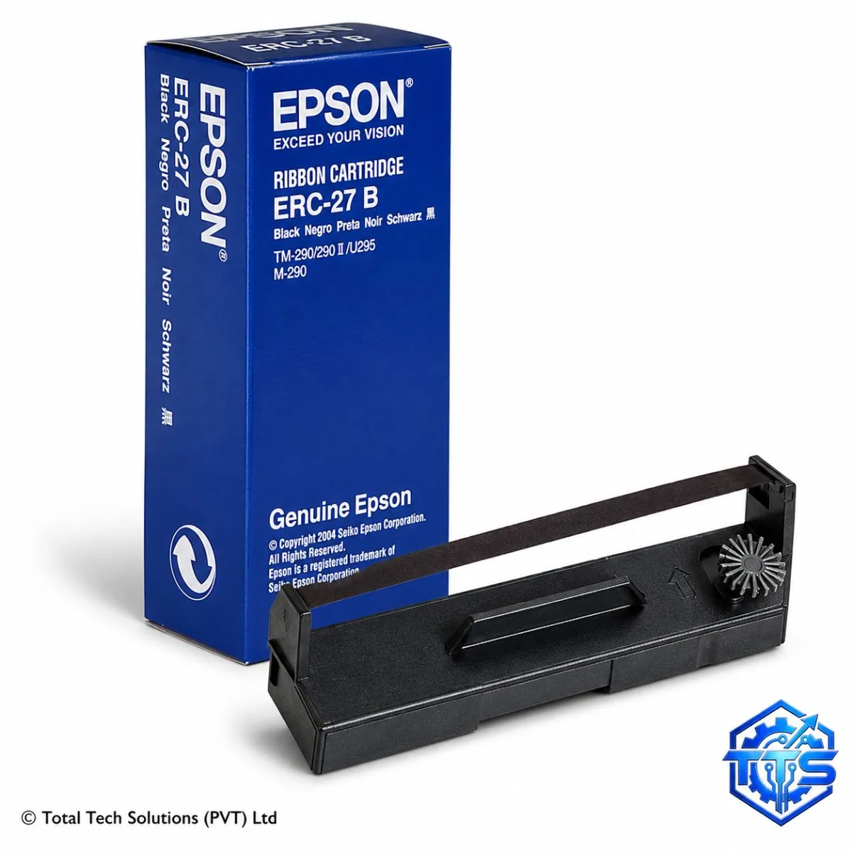 Epson ERC-27B Black Original Ribbon Cartridge - C43S015366, image 3