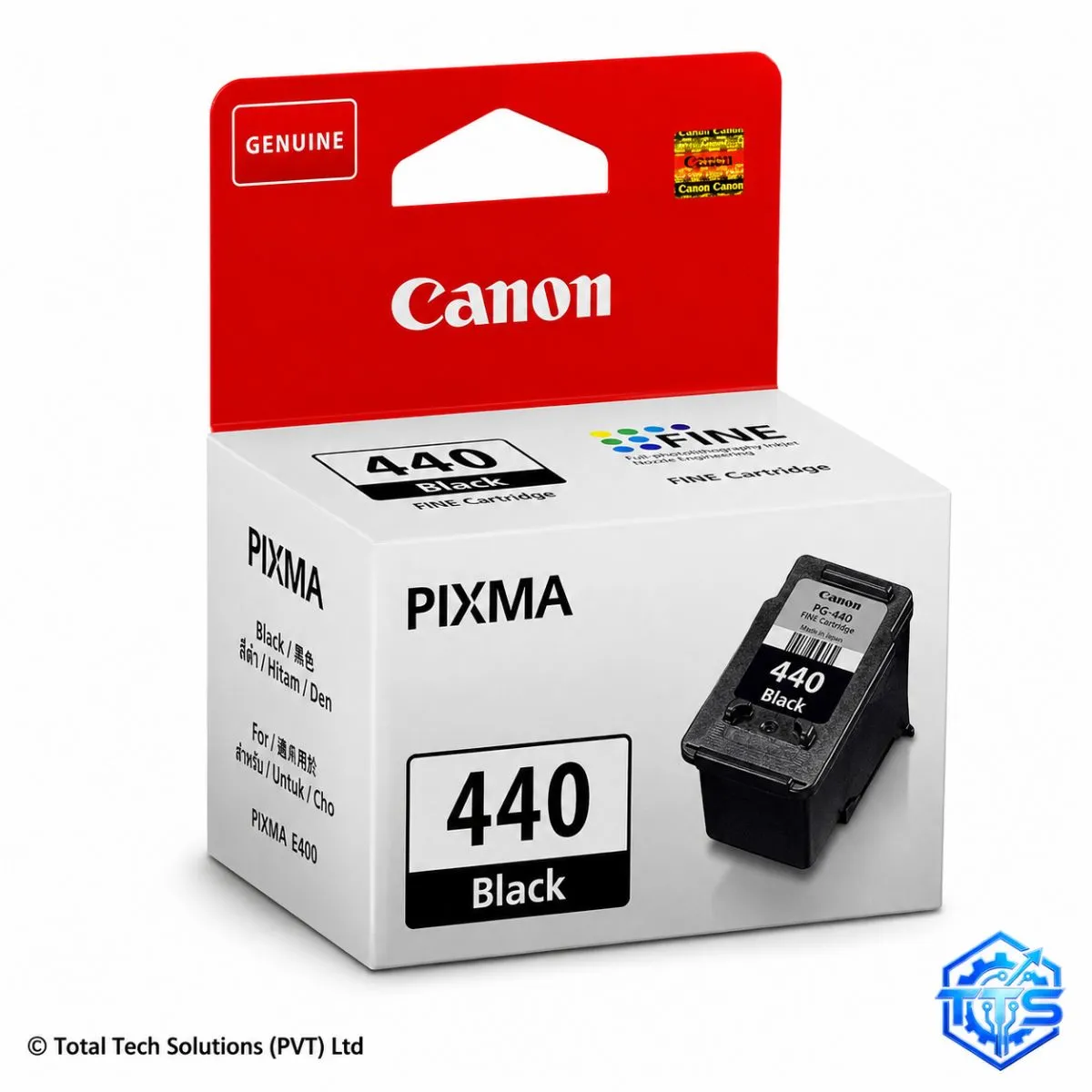 Canon PIXMA PG-440 Black Original FINE Ink Cartridge, image 4