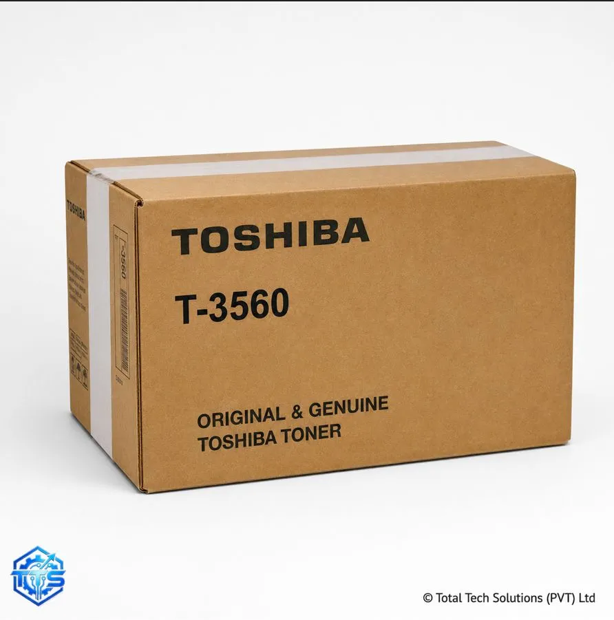Toshiba T3560 Original Black Toner Cartridge, image 4