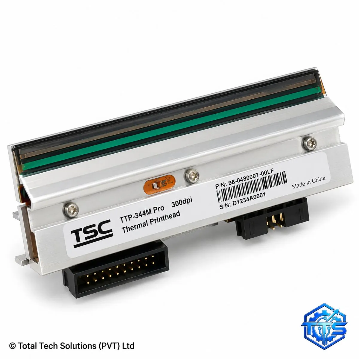 TSC TTP-344M Pro 300dpi Genuine OEM Thermal Printhead Module - 98-0470023-00LF, image 3