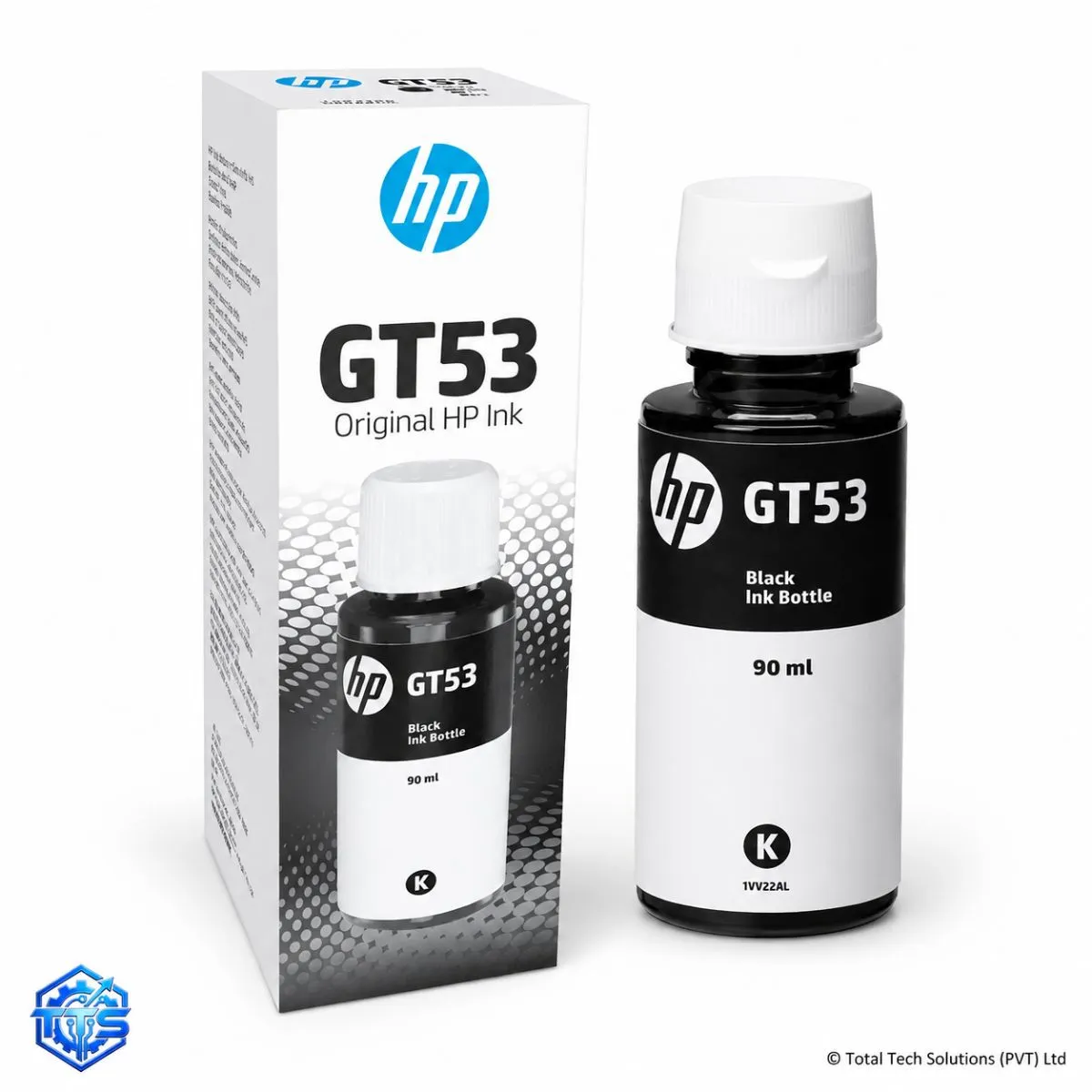 HP GT51 / GT53 Black Original Ink Bottle