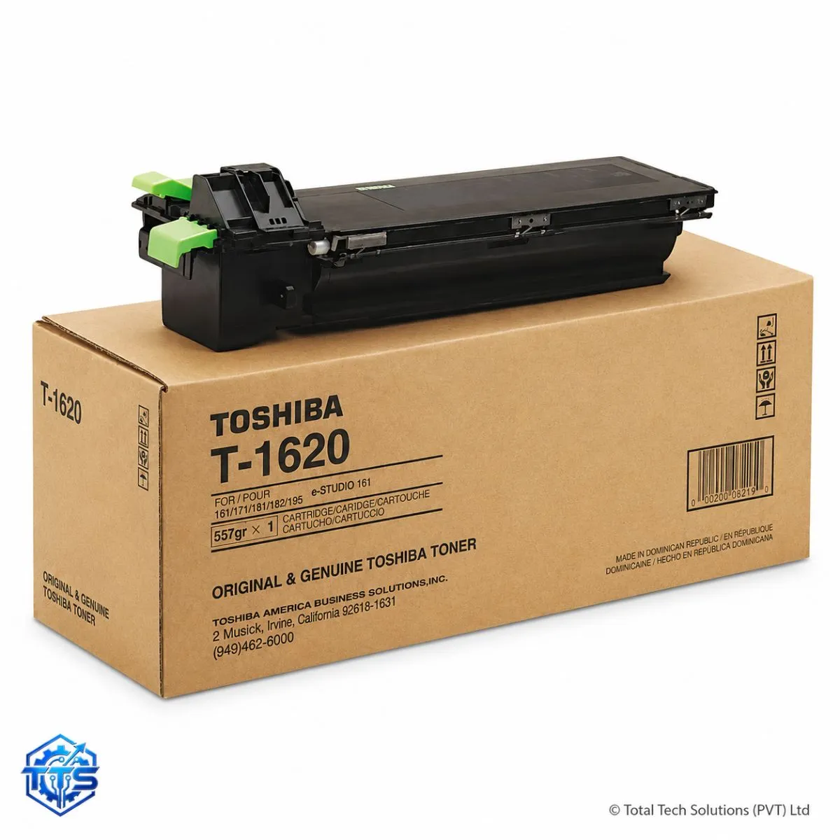 Toshiba T-1620 Original Black Toner Cartridge for e-STUDIO 161