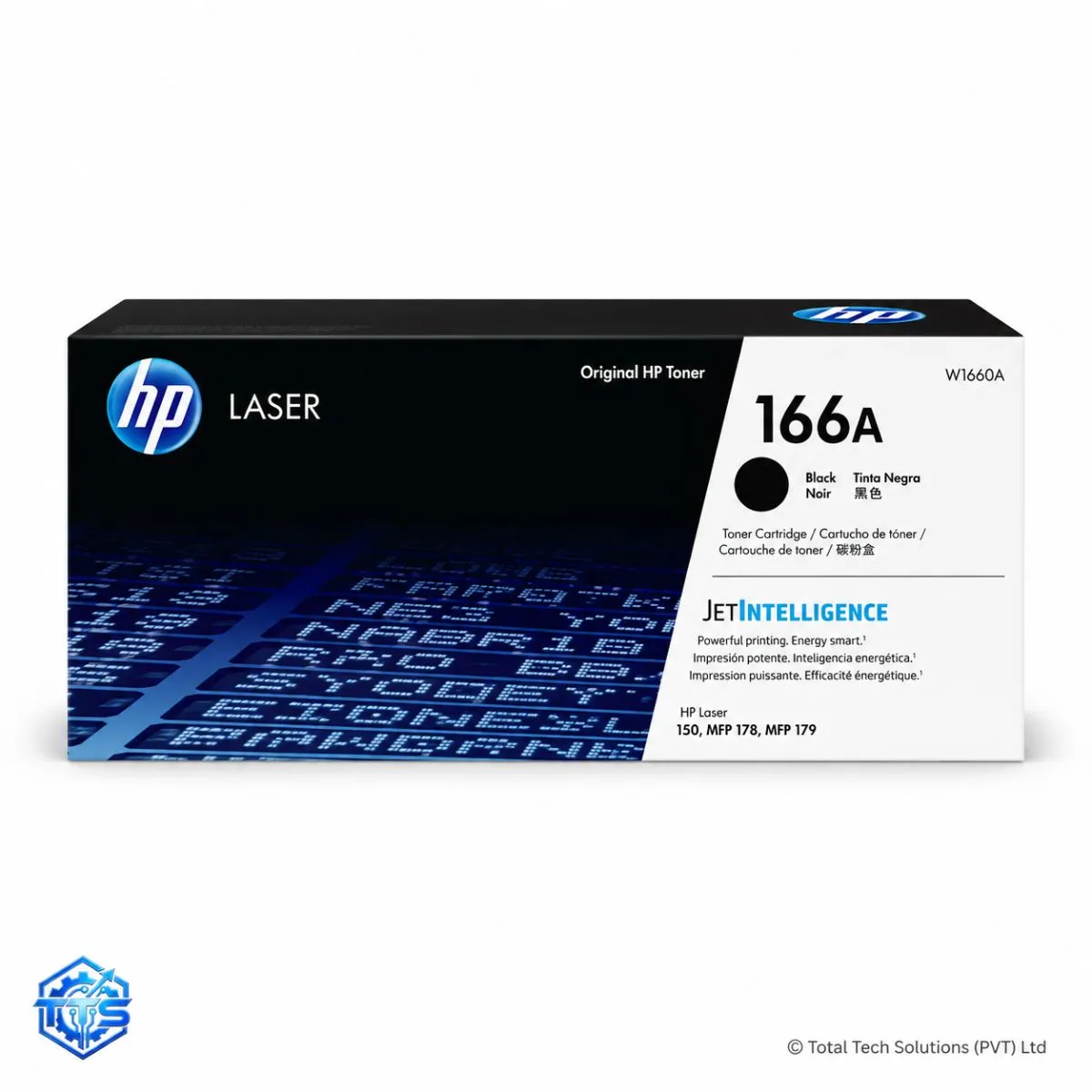 HP 166A Black Original Laser Toner Cartridge, image 3