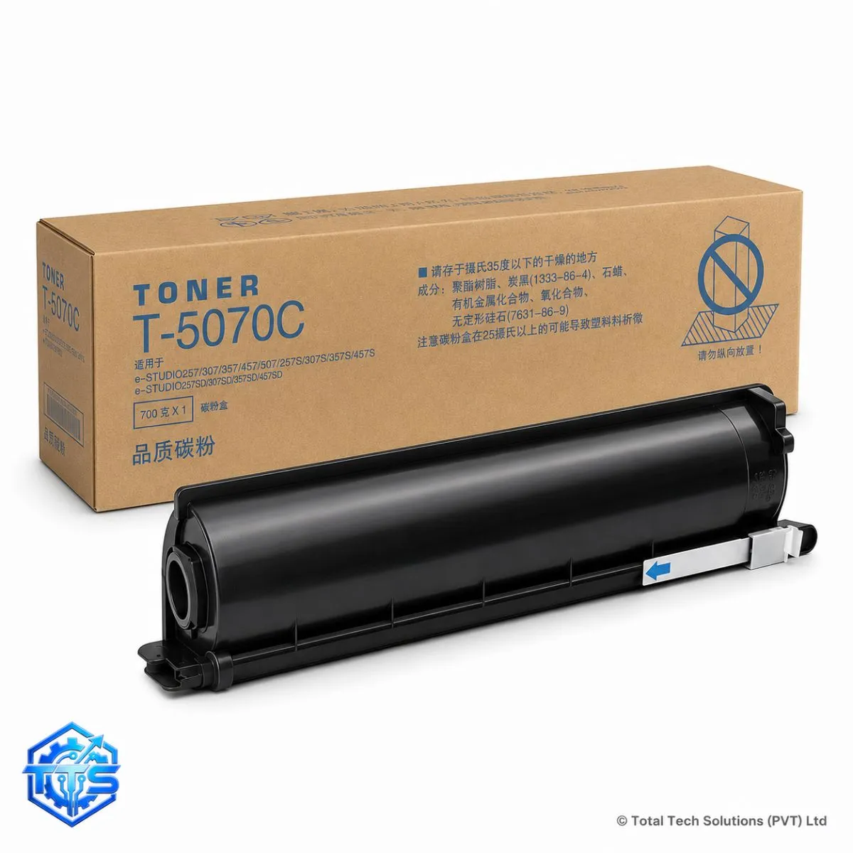 Toshiba T-5070P Black Original Toner Cartridge for e-STUDIO 257 / 307 / 357 / 457 / 507, image 2