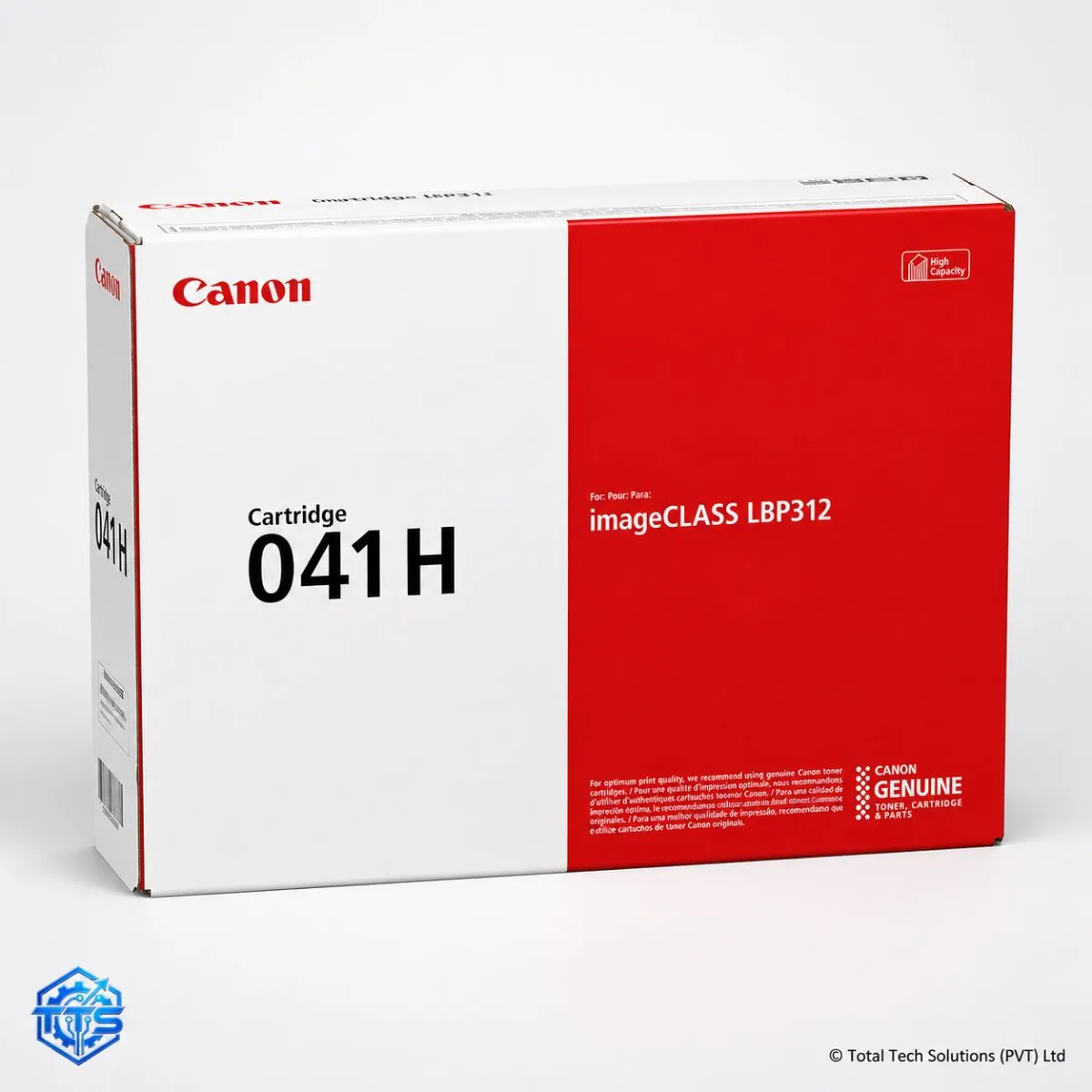 Canon 041H Black Original High-Yield Toner Cartridge, 20,000 Page Yield, image 2
