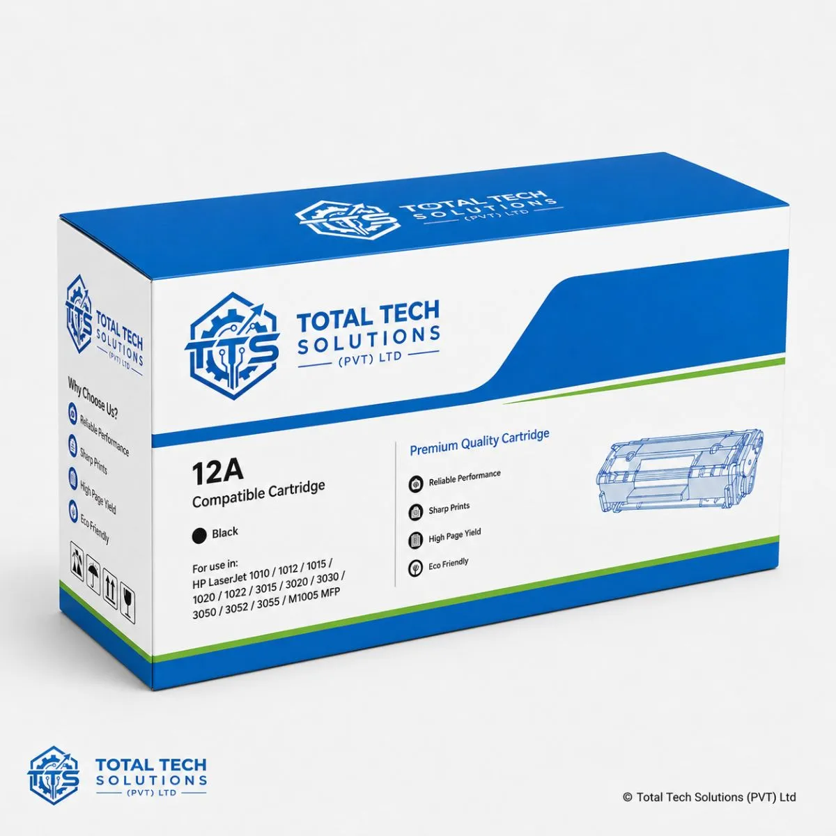 HP 12A Compatible Cartridge, image 2