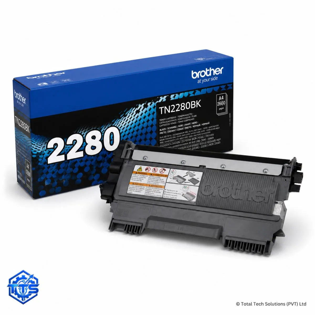 Brother TN-2280 Original Black Toner Cartridge, image 2